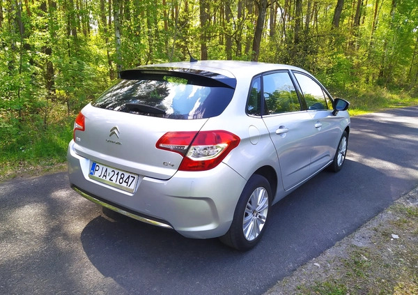 Citroen C4 cena 20900 przebieg: 255120, rok produkcji 2013 z Jaraczewo małe 154